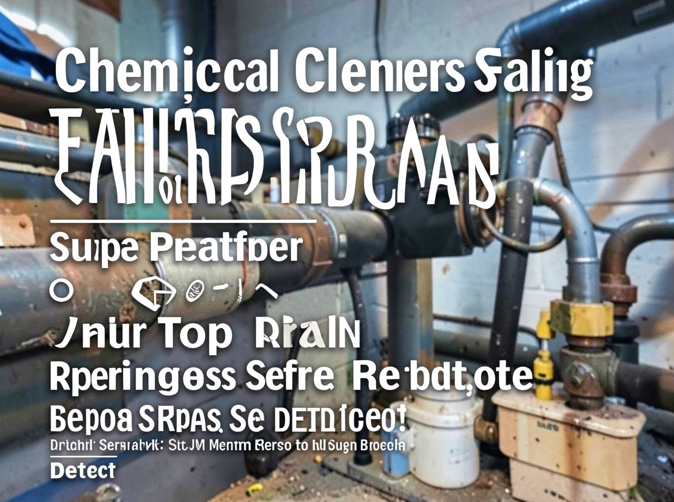 Chemical Cleaners Failing Call Detroits Top Drain Specialists Before Pipes Corrode