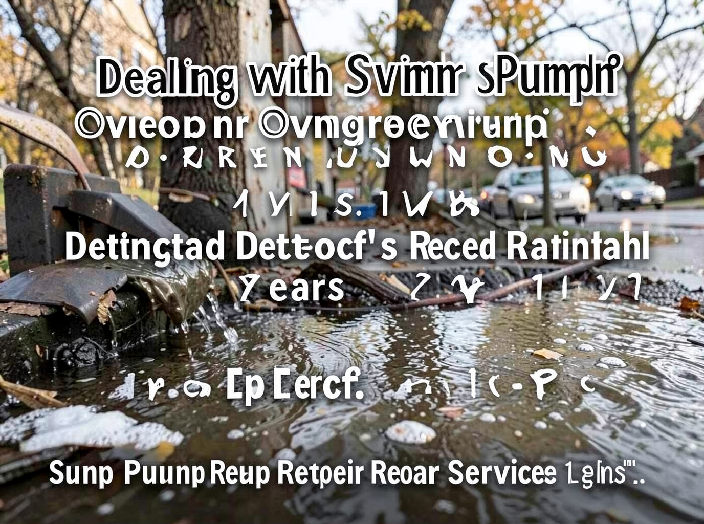 Dealing with Sump Pump Overflow During Detroit's Record Rainfall Years