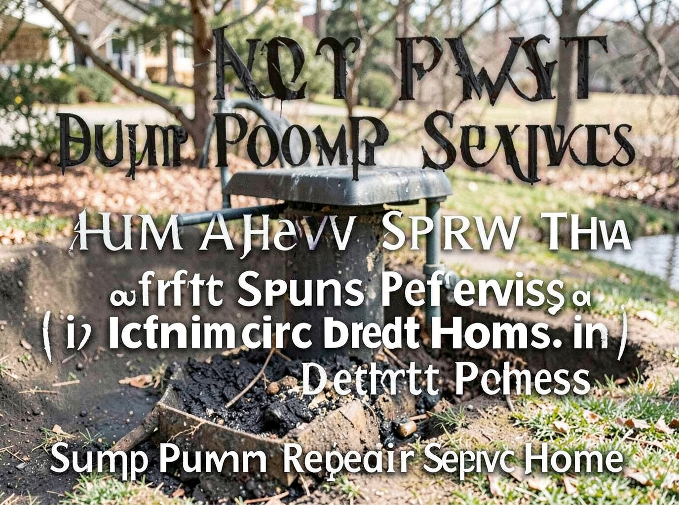 How Heavy Spring Thaw Affects Sump Pumps in Detroit Homes
