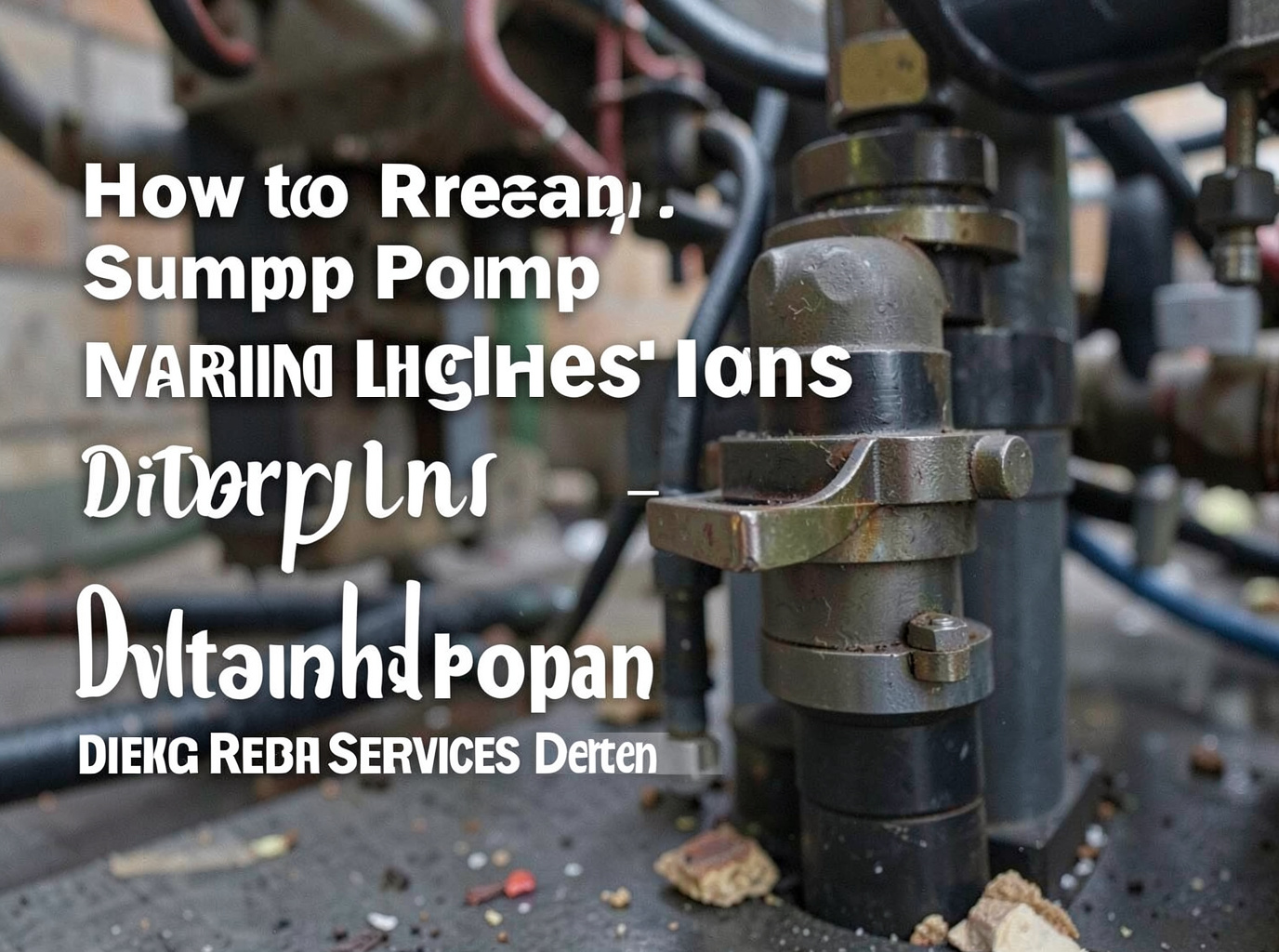 How to Read Sump Pump Warning Lights in Detroit Installations
