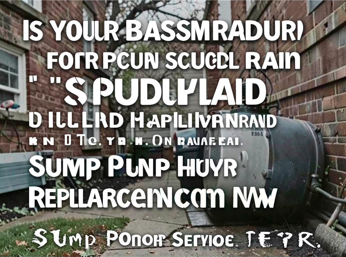 Is Your Basement Ready for Detroit Rain Schedule Sump Pump Testing and Replacement Now