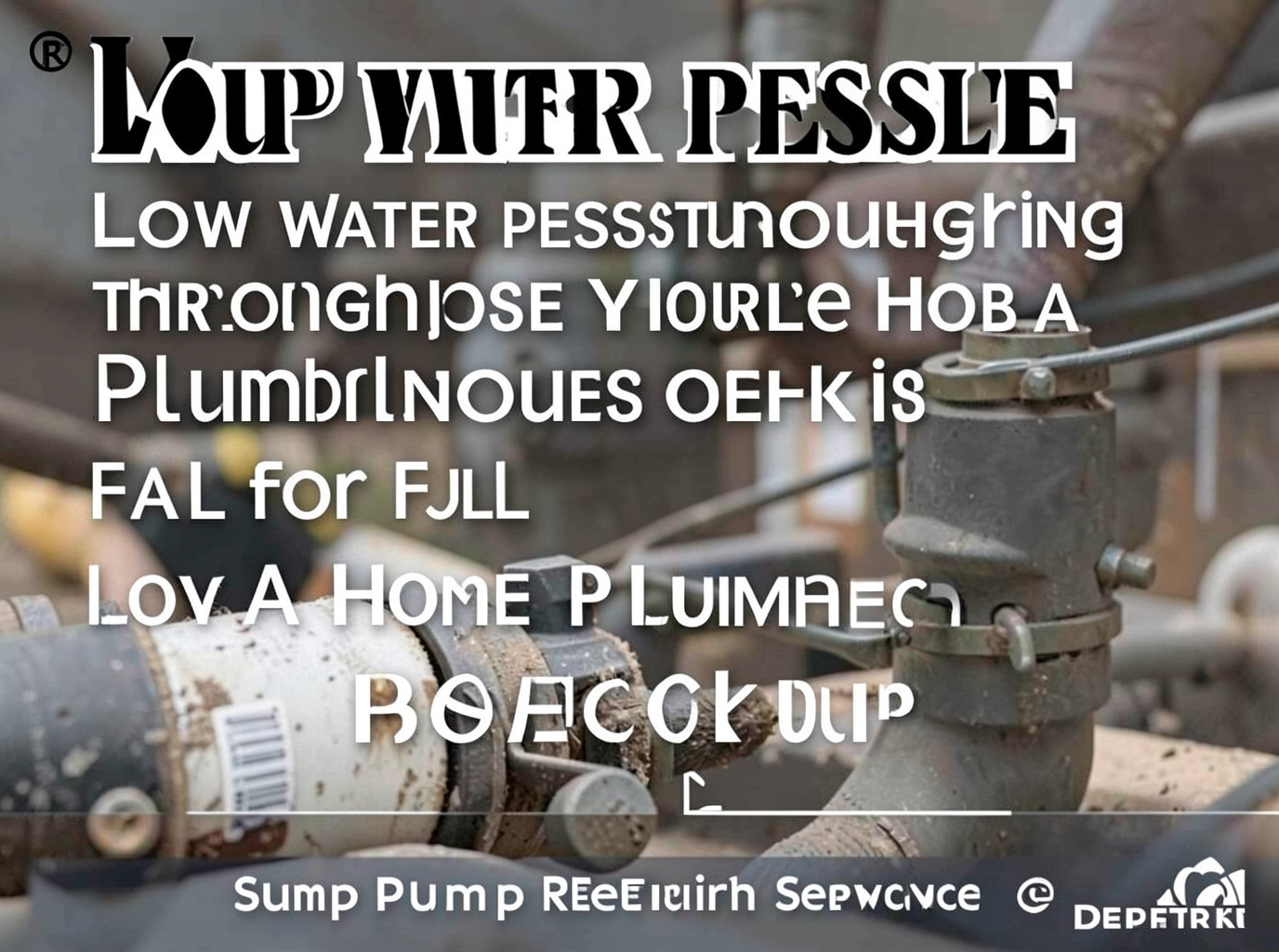 Low Water Pressure Throughout Your House Call for a Full Home Plumbing Checkup