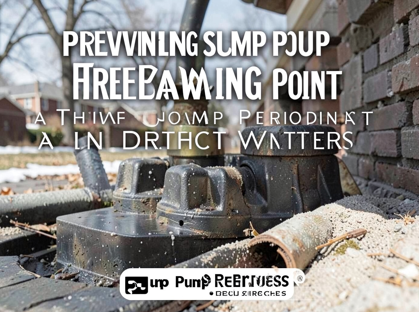 Preventing Sump Pump Freezing at the Discharge Point in Detroit Winters