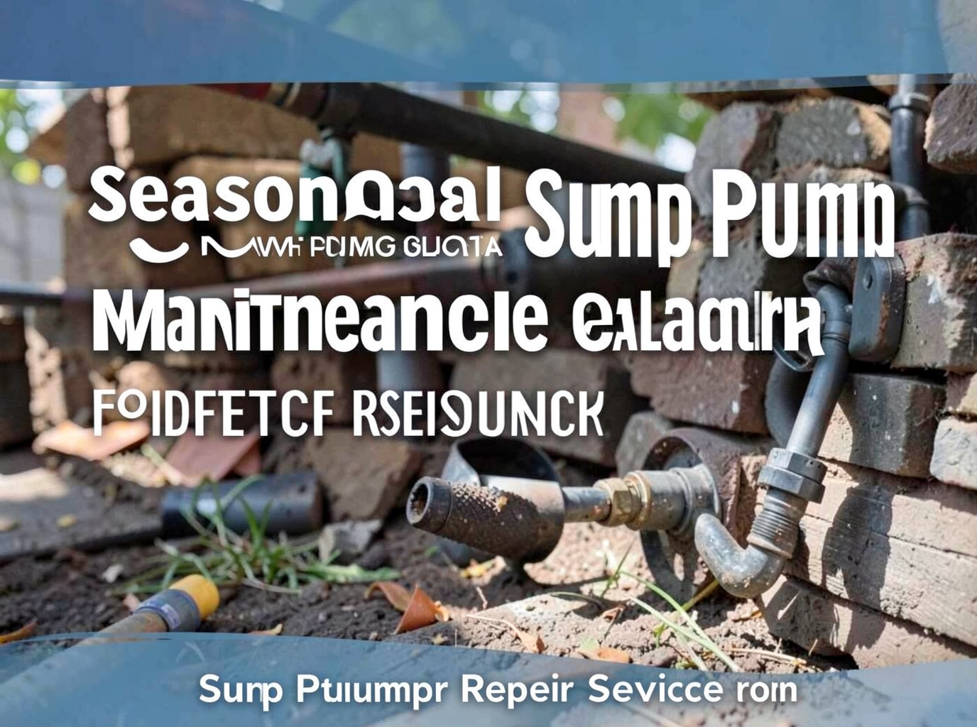 Sump Pump Repair Services in Boston-Edison