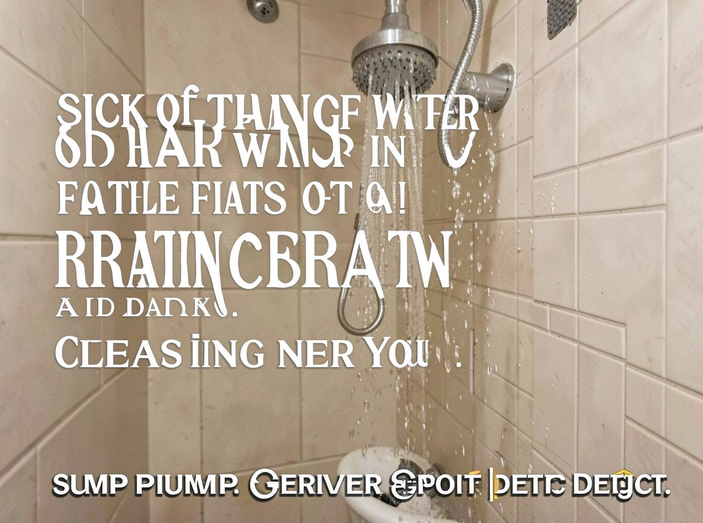 Sick of Standing Water in the Shower Get Fast Flat Rate Drain Clearing Near You