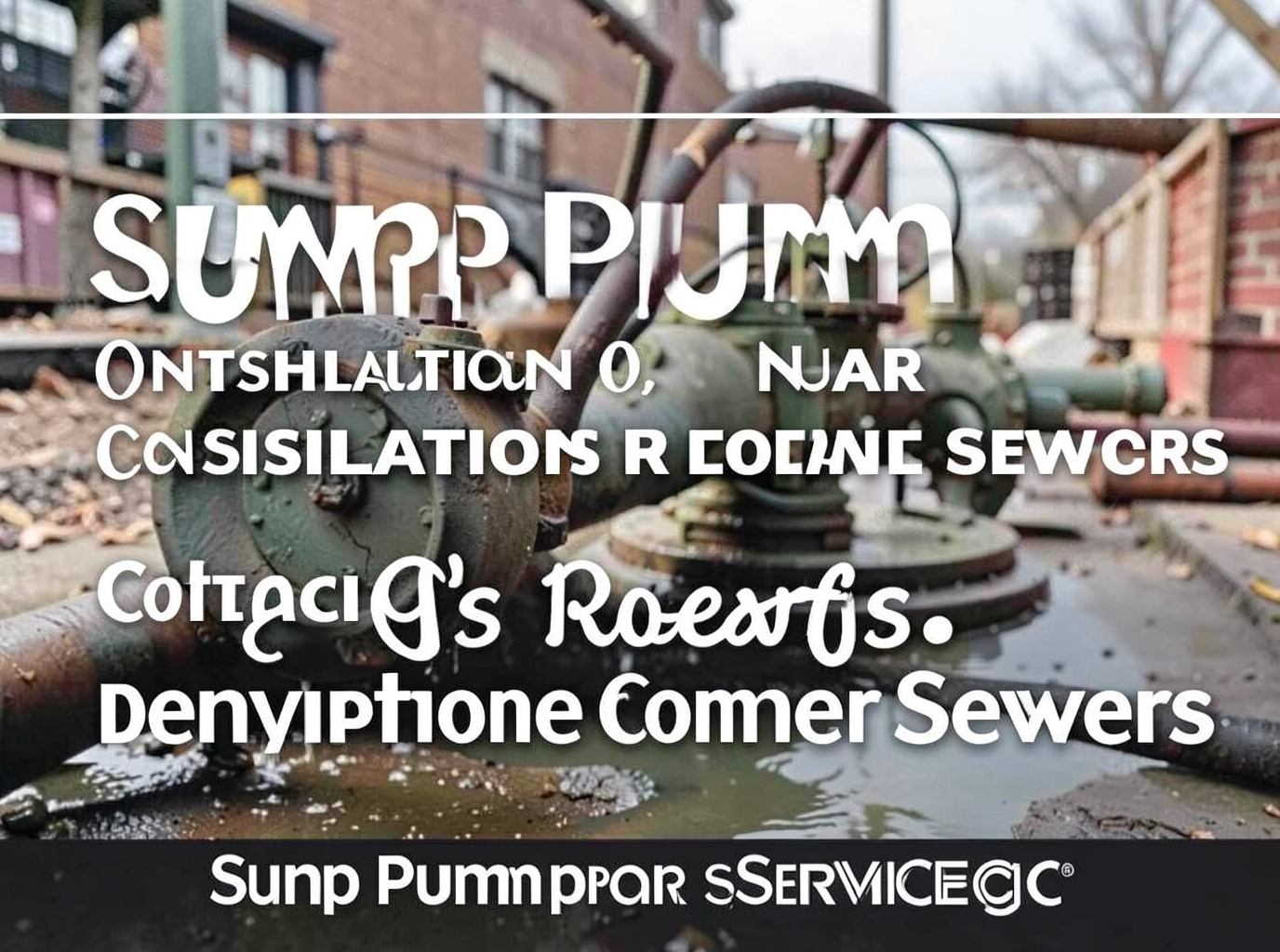 Sump Pump Installation Considerations Near Detroit's Combined Sewers