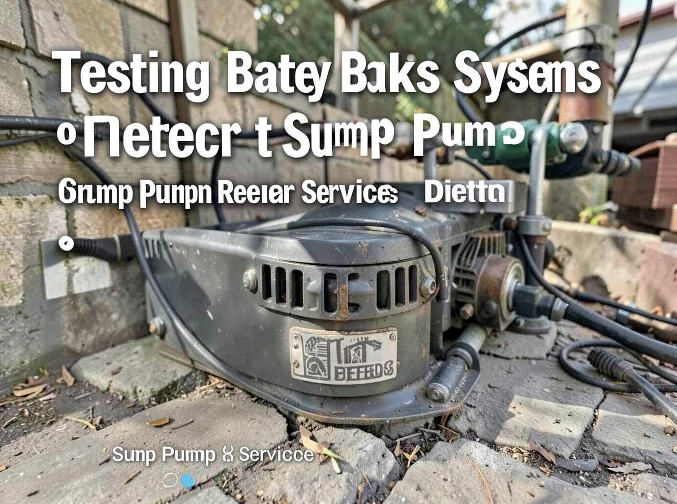 Sump Pump Repair Services in Indian Village