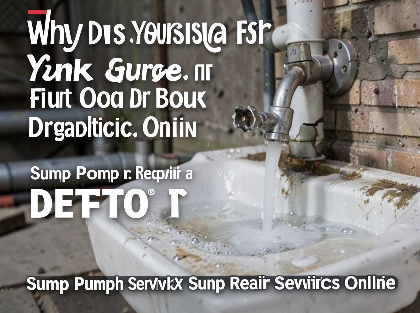 Why Does Your Sink Gurgle Find Out and Book Your Drain Diagnostic Online